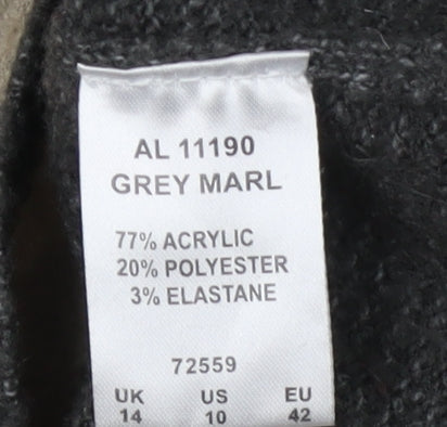 Cotton Traders Women's Multicoloured Pullover Jumper Size 14