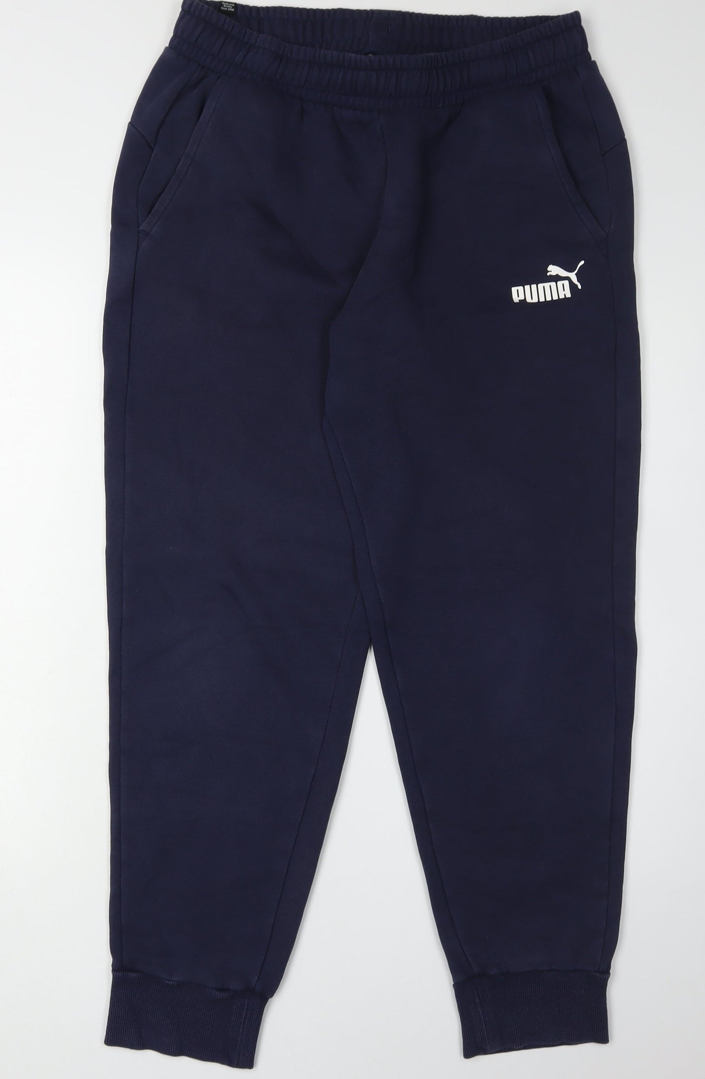 Puma Men’s Blue Jogger Trousers Size L