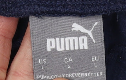 Puma Men’s Blue Jogger Trousers Size L