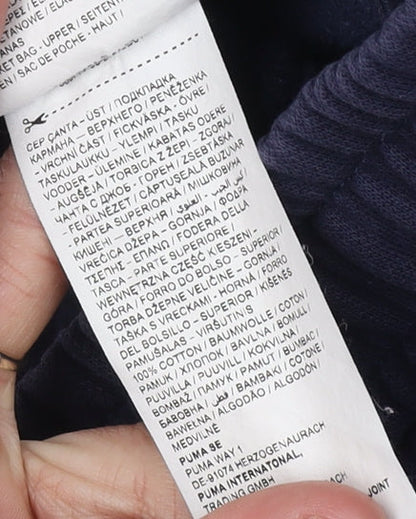 Puma Men’s Blue Jogger Trousers Size L