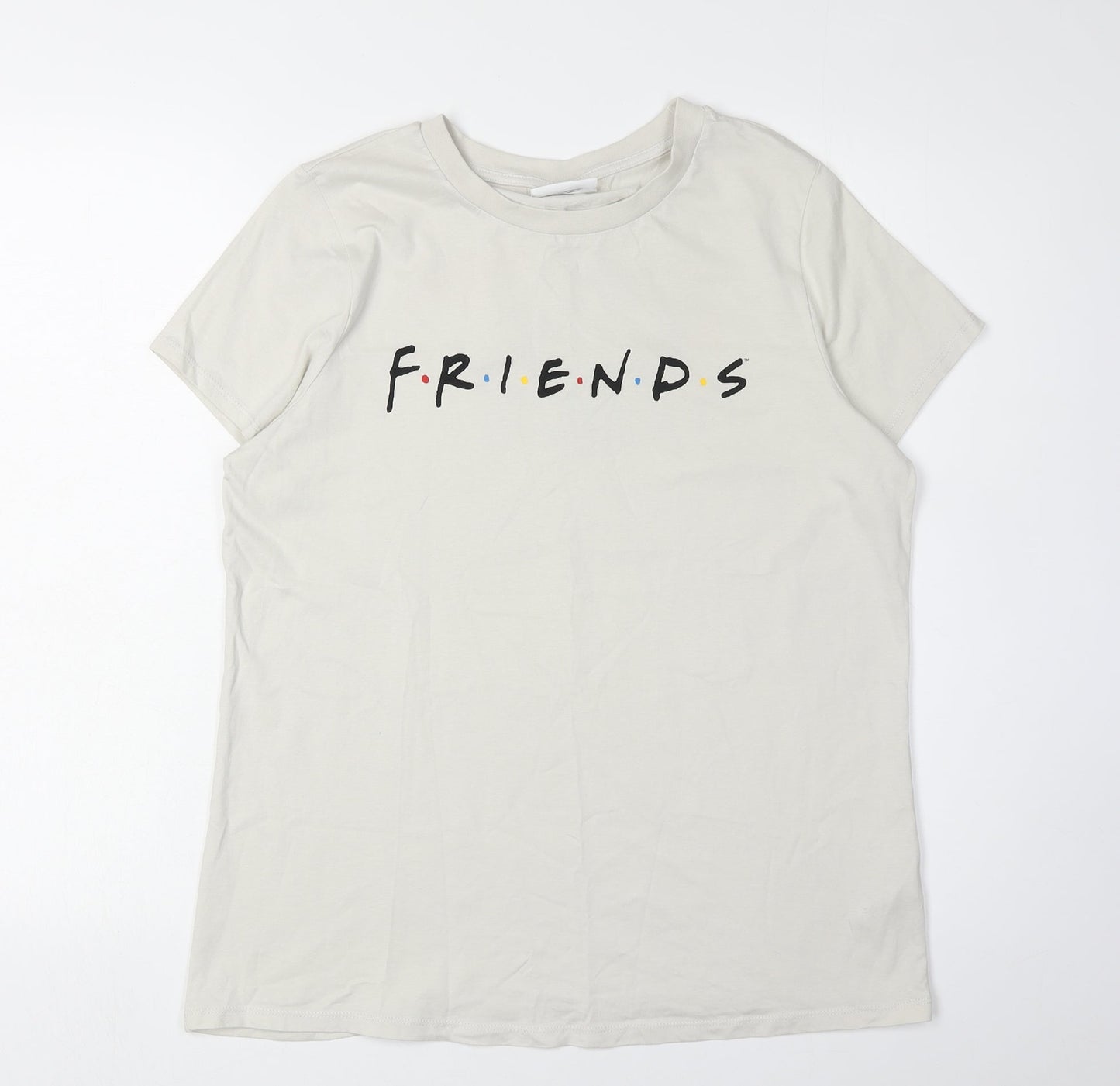 George Women's Beige Friends T-Shirt, Size 12