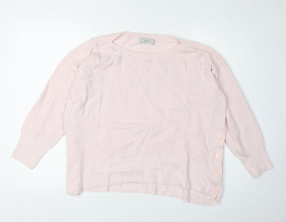 Womens UK Size 20 Marks and Spencer Pink Pullover Jumper