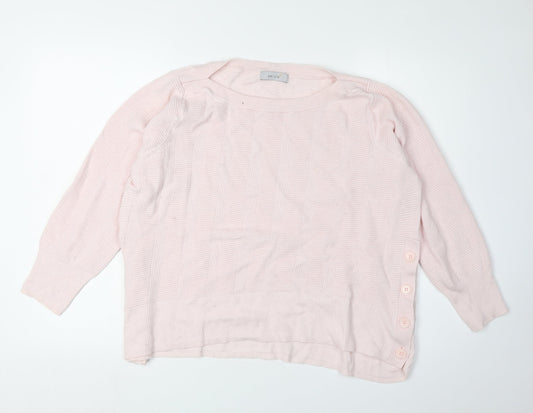 Womens UK Size 20 Marks and Spencer Pink Pullover Jumper