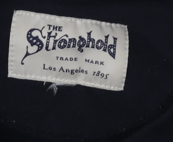 The Stronghold Men's Blue Pullover Sweatshirt S