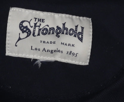 The Stronghold Men's Blue Pullover Sweatshirt S