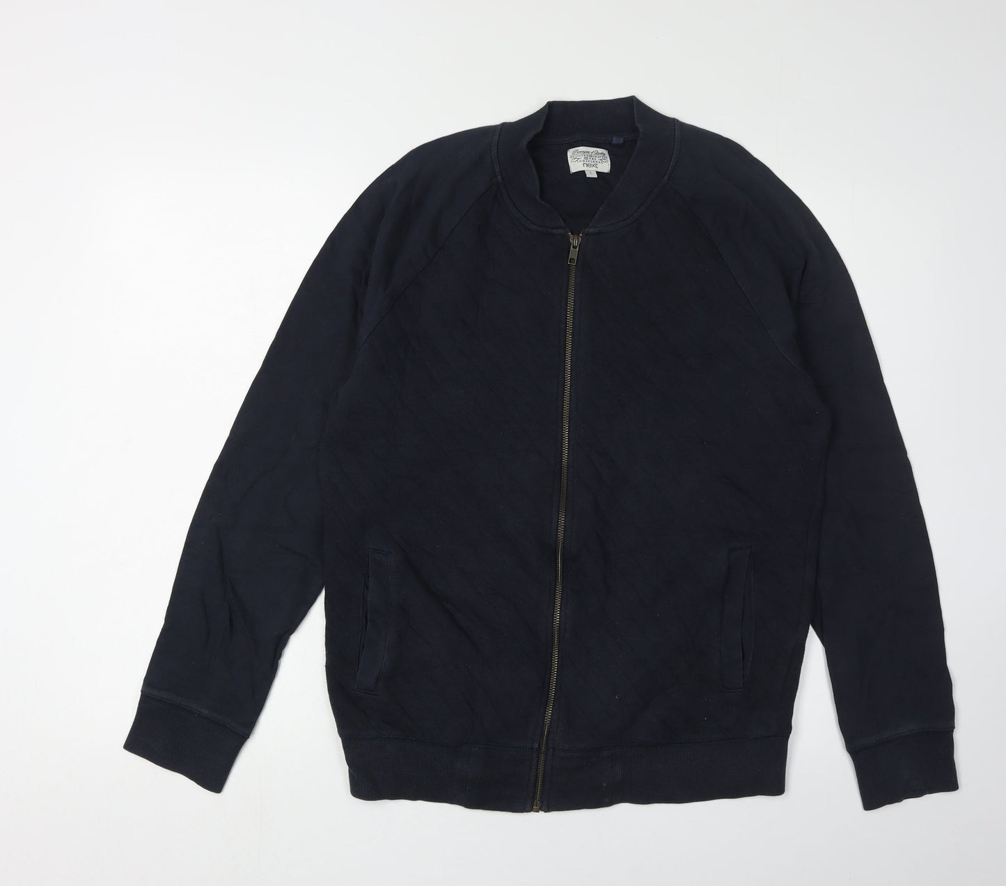 Mens UK Size S NEXT Black Quilted Coat