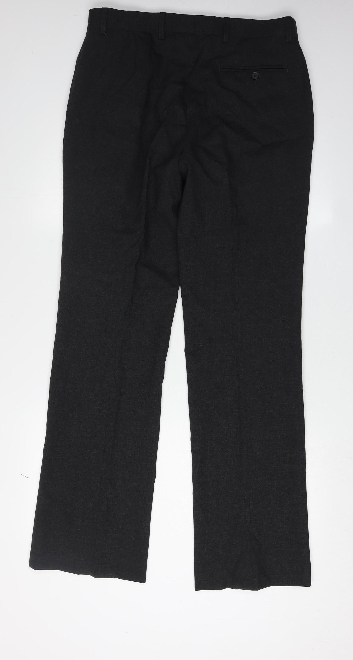 Karl Jackson Black Men's Trousers, Size 34, Excellent Condition