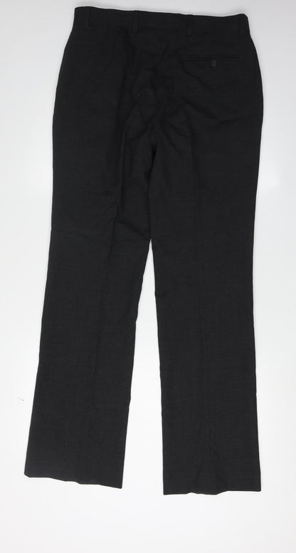 Karl Jackson Black Men's Trousers, Size 34, Excellent Condition