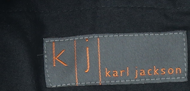 Karl Jackson Black Men's Trousers, Size 34, Excellent Condition