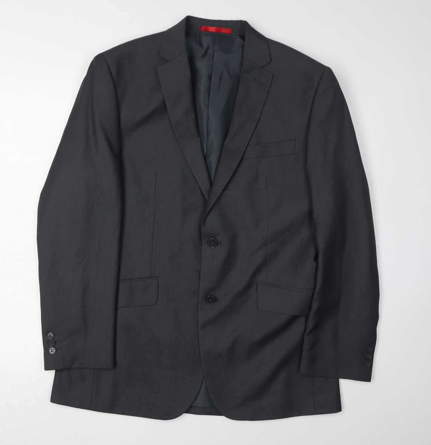 Mens UK Size 40 Burton Regular Grey Suit Jacket