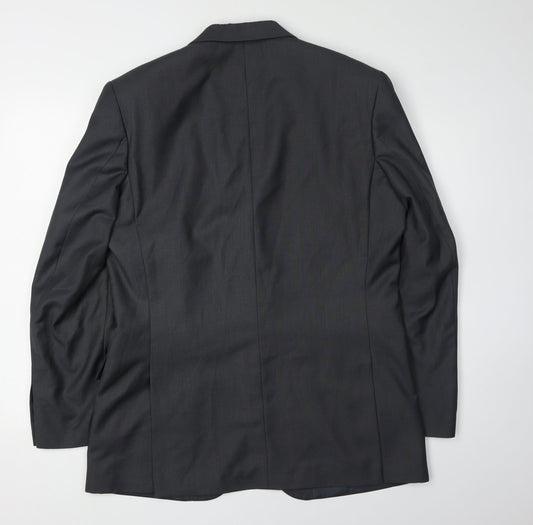 Mens UK Size 40 Burton Regular Grey Suit Jacket