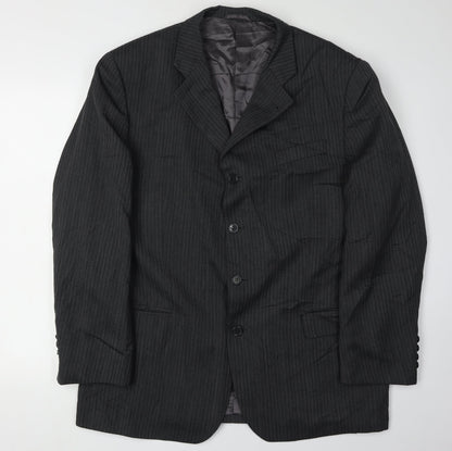 Mens UK Size 44 Hugo James Regular Grey Suit Jacket