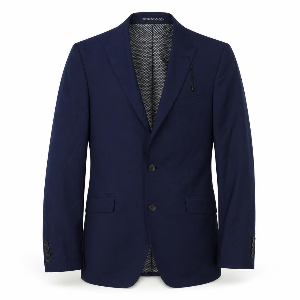 Mens UK Size 38 Marks and Spencer Regular Blue Suit Jacket