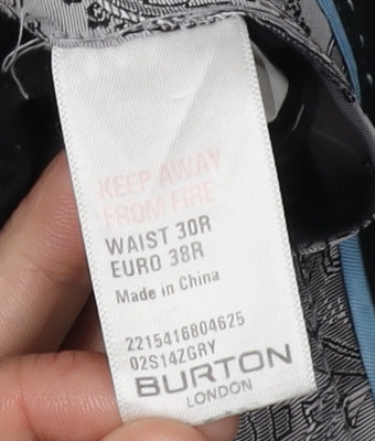 Burton Men's Grey Dress Pants, Size 30