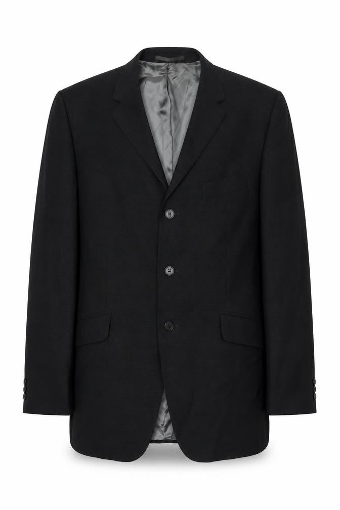 Mens UK Size 40 Karl Jackson Regular Black Suit Jacket