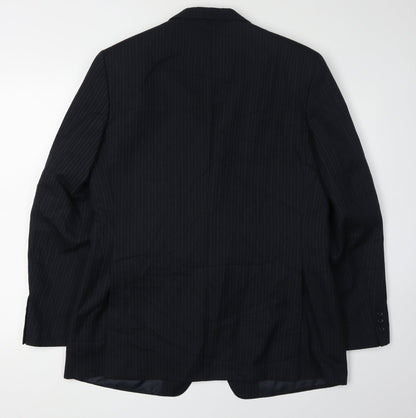 Mens UK Size 42 Greenwoods  Blue Suit Jacket
