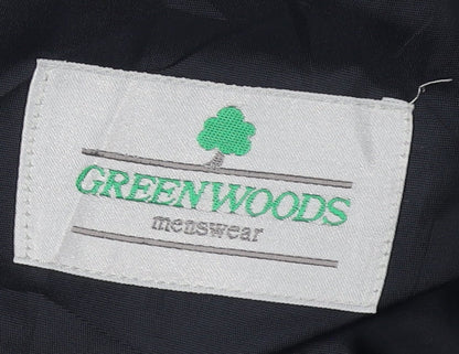 Mens UK Size 42 Greenwoods  Blue Suit Jacket
