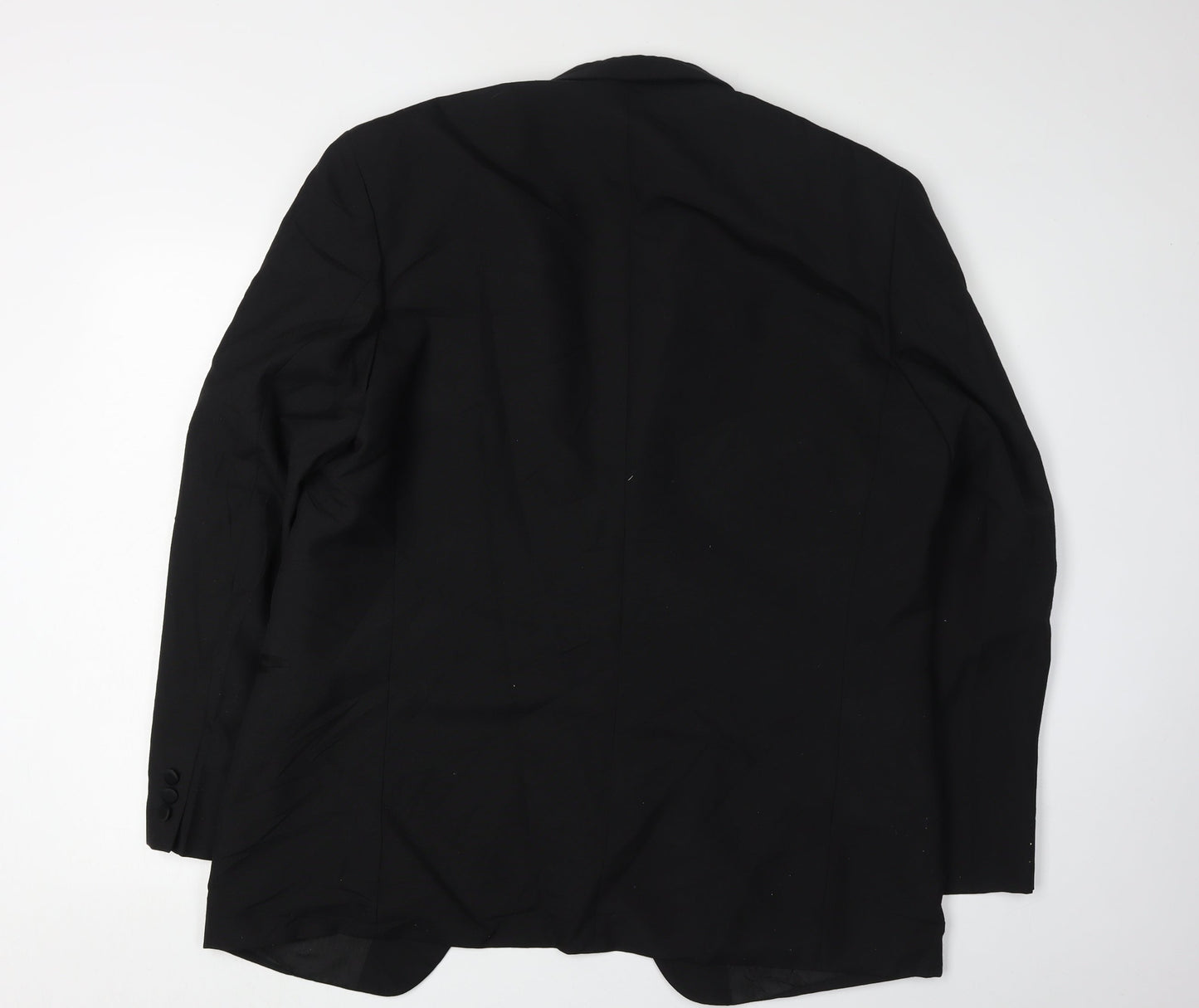 Luis Fabre Men's Black Suit Jacket, Size 44R