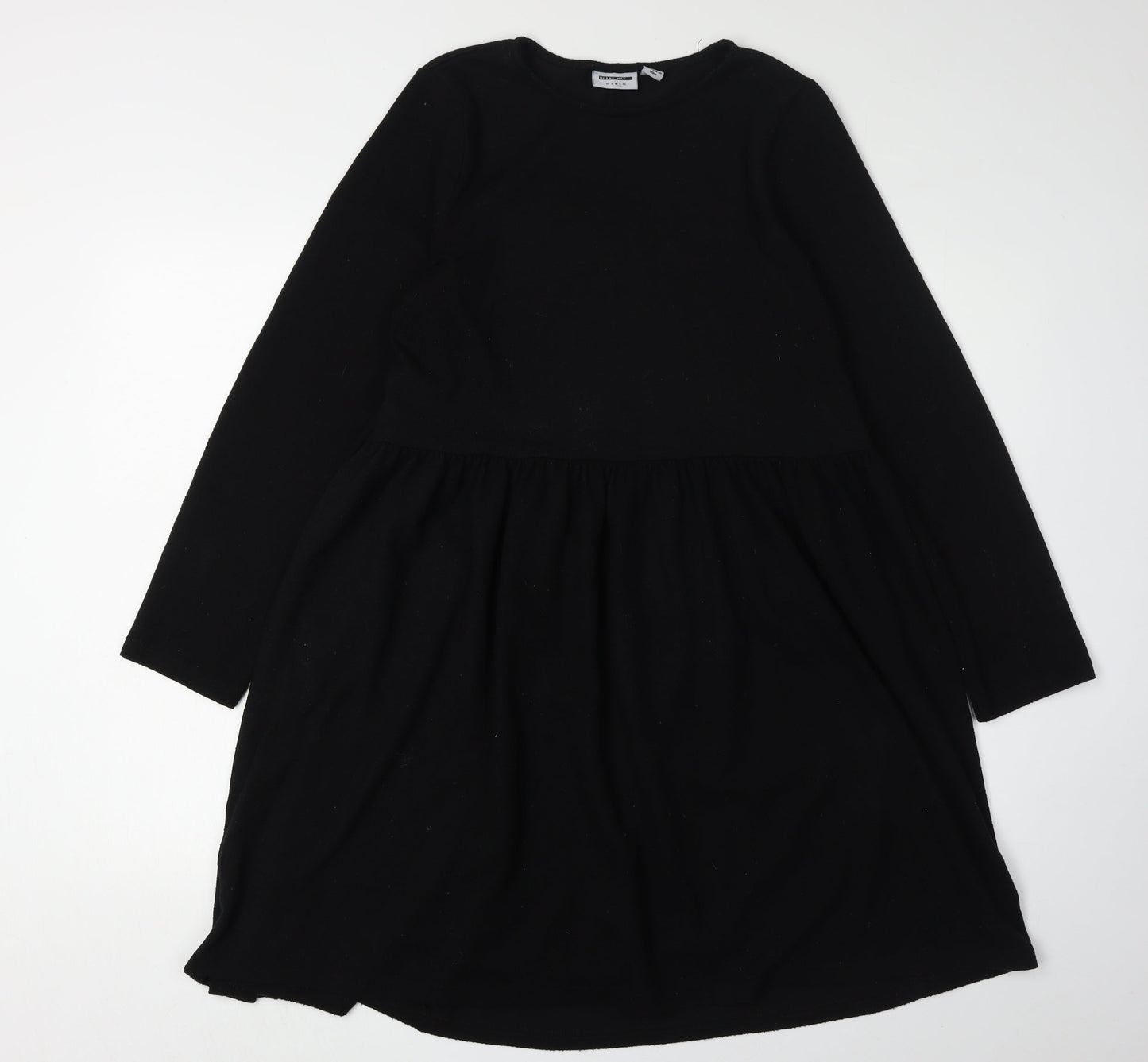 Noisy May Women's Black Dress M Long Sleeve Pullover