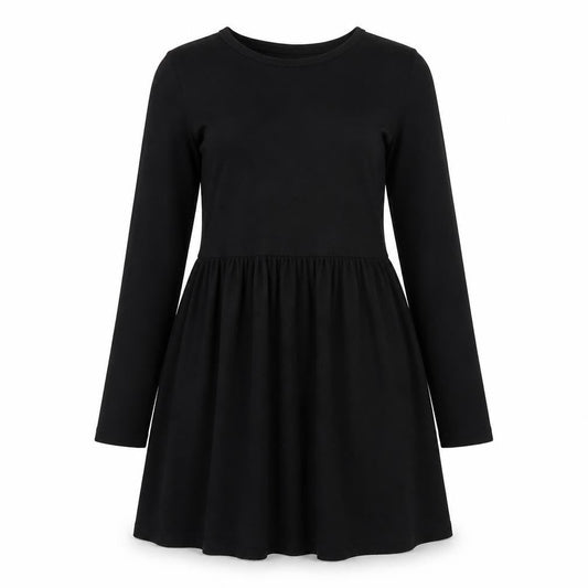 Noisy May Women's Black Dress M Long Sleeve Pullover