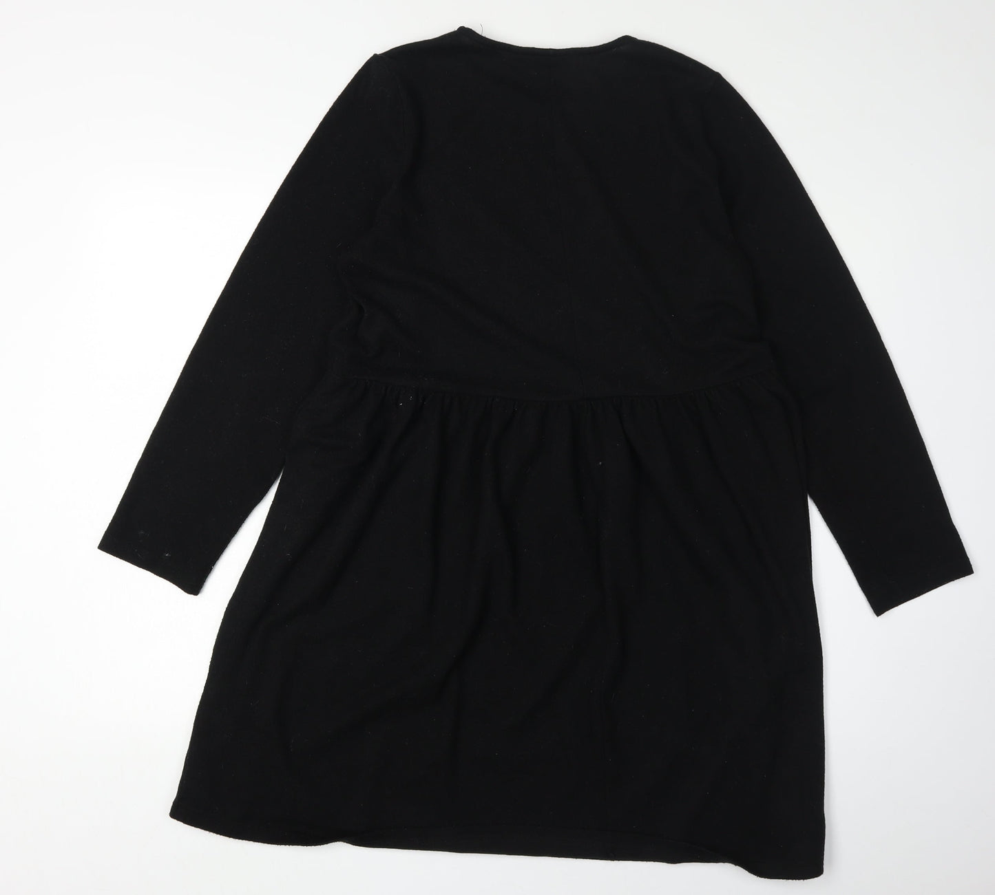 Noisy May Women's Black Dress M Long Sleeve Pullover