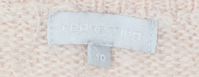 Womens UK Size 10 Red Herring Ivory Pullover Jumper