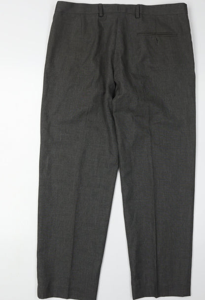 Marks and Spencer Men's Grey Trousers 36