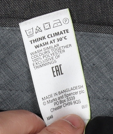 Marks and Spencer Men's Grey Trousers 36