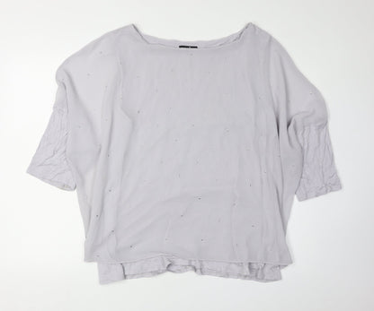 Womens UK Size XL Wallis Grey  Blouse