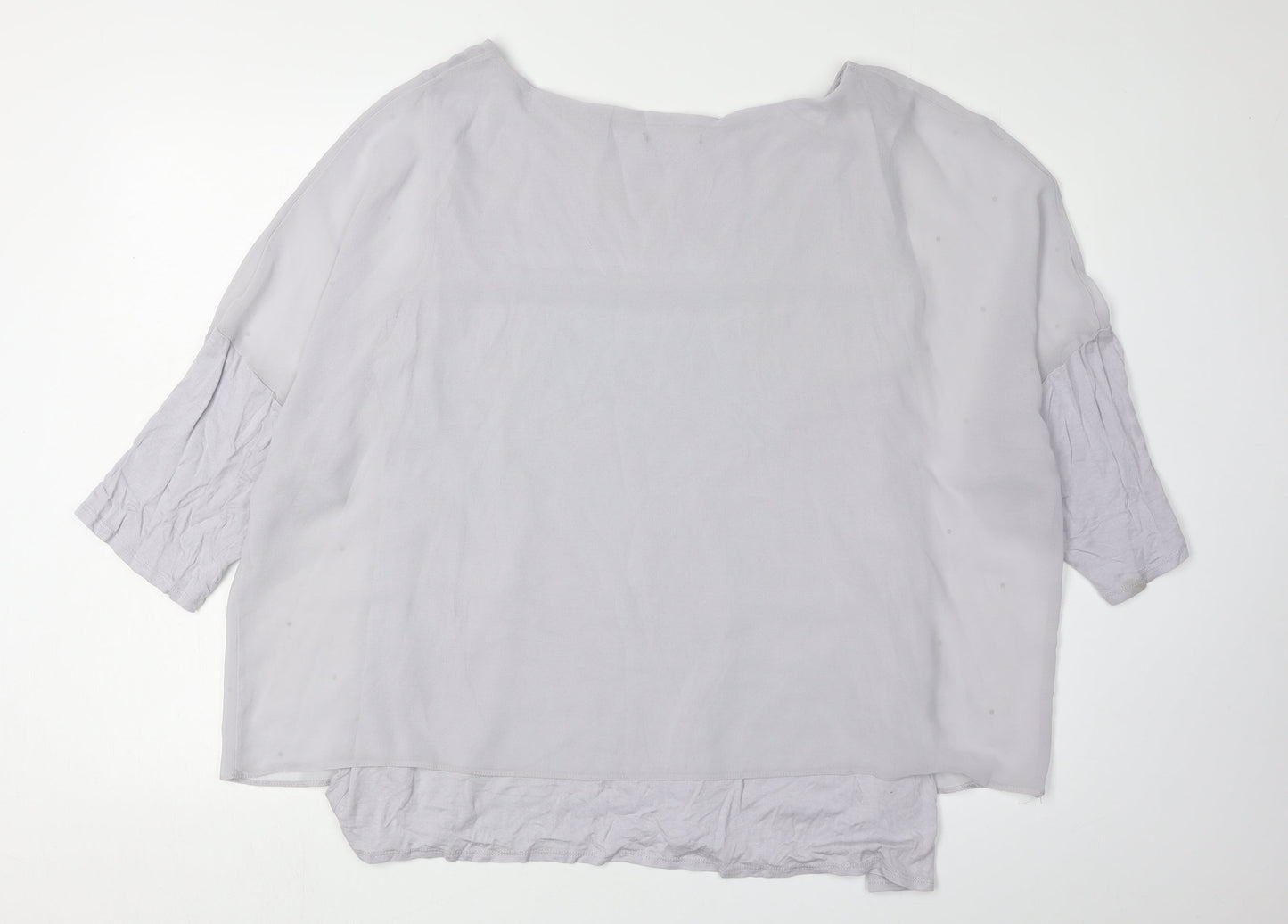 Womens UK Size XL Wallis Grey  Blouse