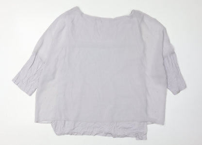 Womens UK Size XL Wallis Grey  Blouse
