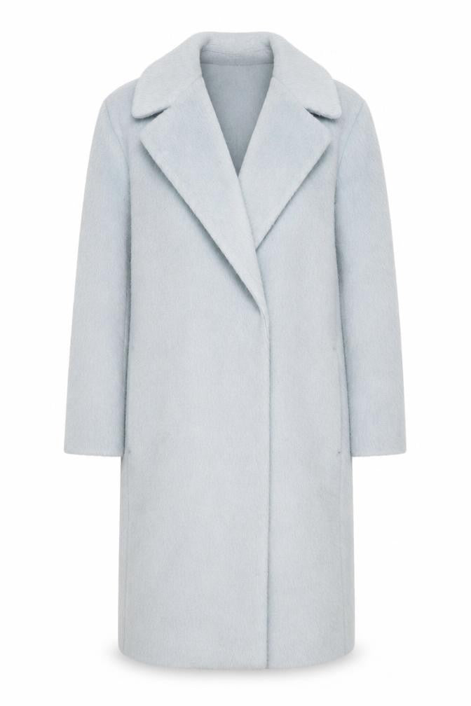 Marks & Spencer Women's Blue Overcoat Size 8