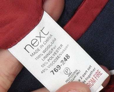 Mens UK Size 42 NEXT Regular Blue Suit Jacket