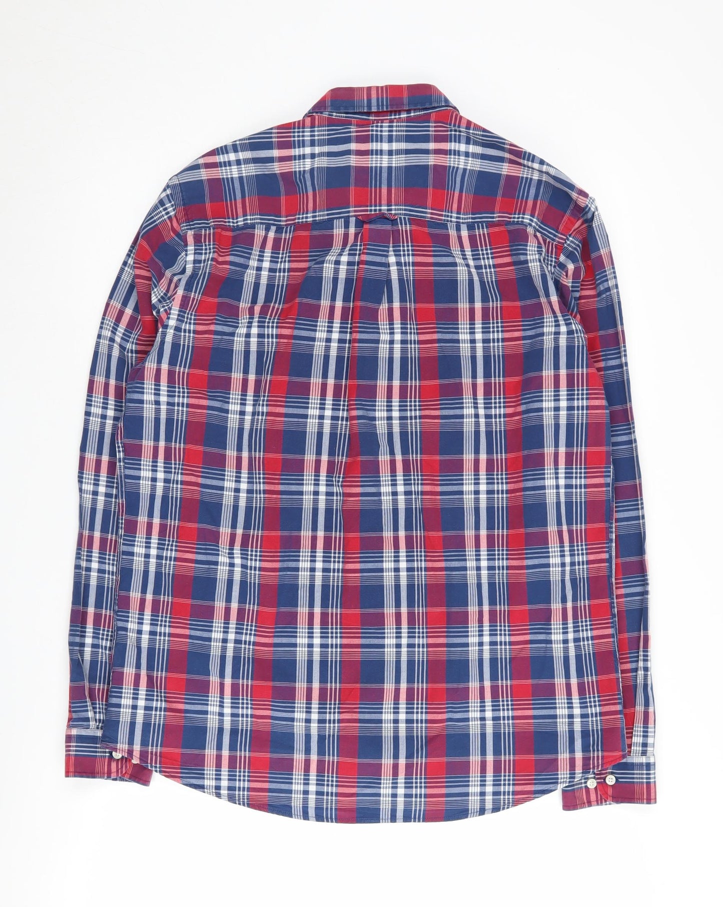 Next Men's Multicoloured Plaid Button-Up Shirt