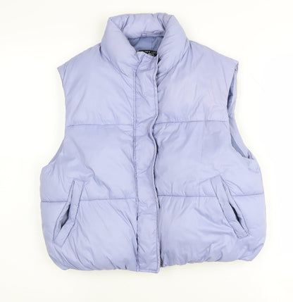New Look Girls Purple Puffer Jacket 12-13 Years Casual Wear