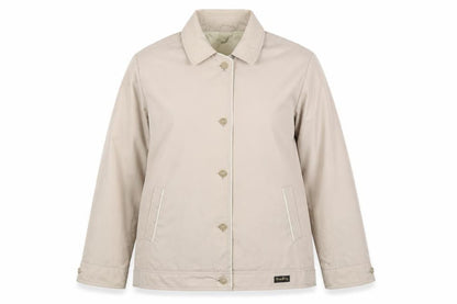 Womens UK Size 16 David Barry Beige Basic Jacket