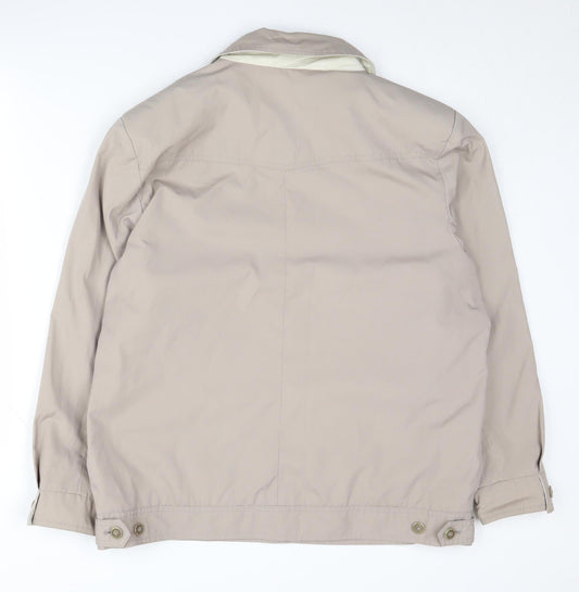 Womens UK Size 16 David Barry Beige Basic Jacket