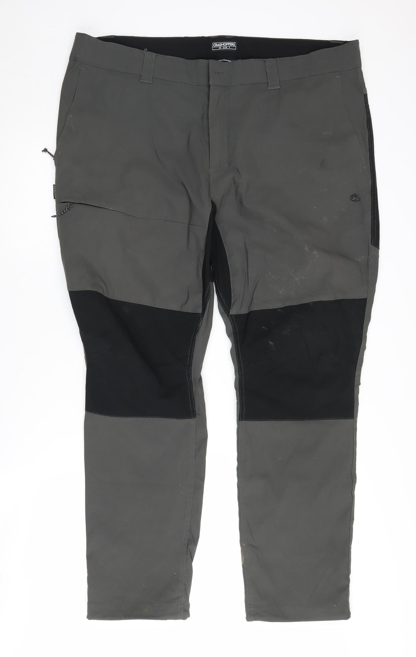 Craghoppers Men's Grey Trousers 40 Regular Fit