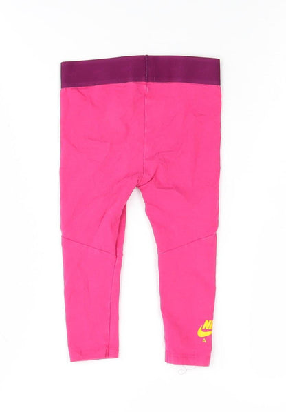 Nike Girls Pink Leggings 2 Years