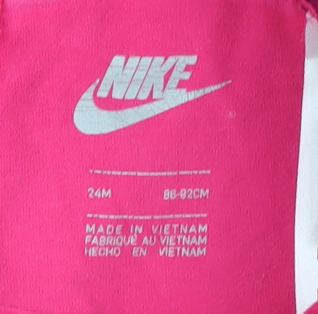 Nike Girls Pink Leggings 2 Years