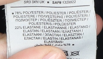 Nike Women's Black XS Leggings - Moisture Wicking, Stretch