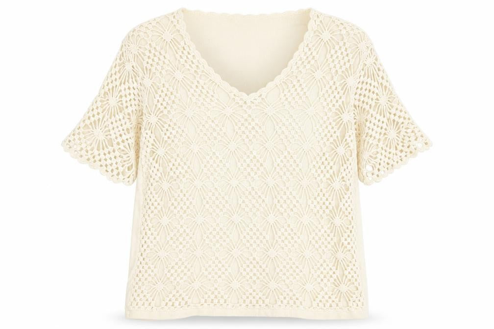 Womens UK Size 24 Damart Ivory Pullover Jumper