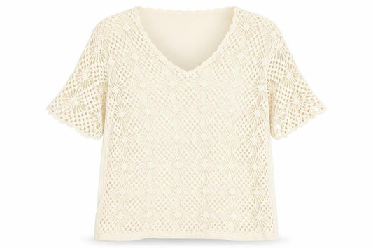 Womens UK Size 24 Damart Ivory Pullover Jumper