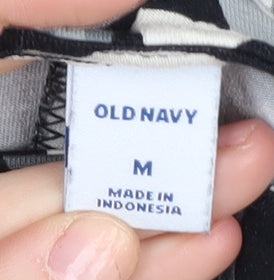 Old Navy Women's Black Floral Medium Shift Dress