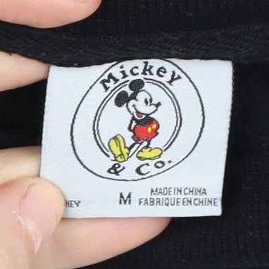 Mickey & Co. Unisex Black Pullover Sweatshirt M