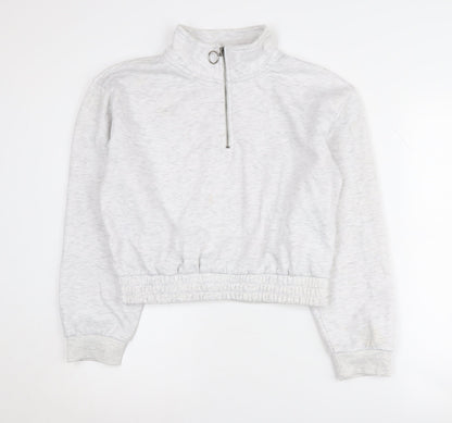 Slazenger Women's Grey Pullover Sweatshirt Size 14