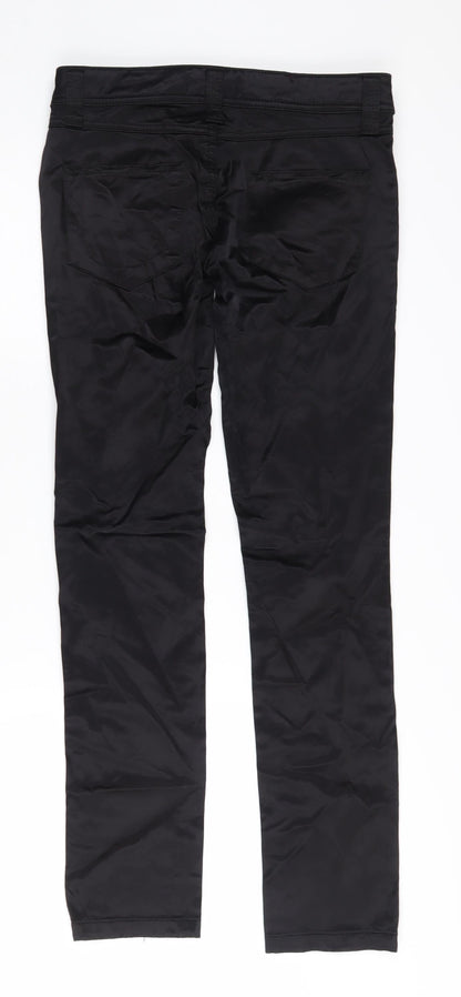 Miss Selfridge Women's Black Straight Jeans Size 10