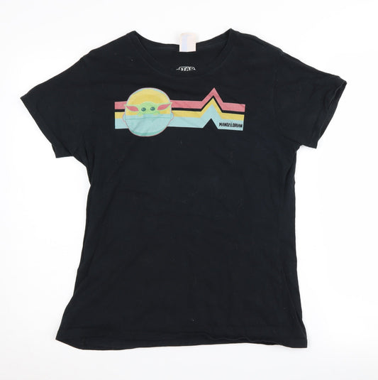 Port & Company Unisex Black Mandalorian T-Shirt M