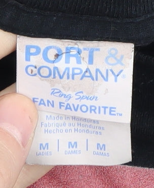 Port & Company Unisex Black Mandalorian T-Shirt M