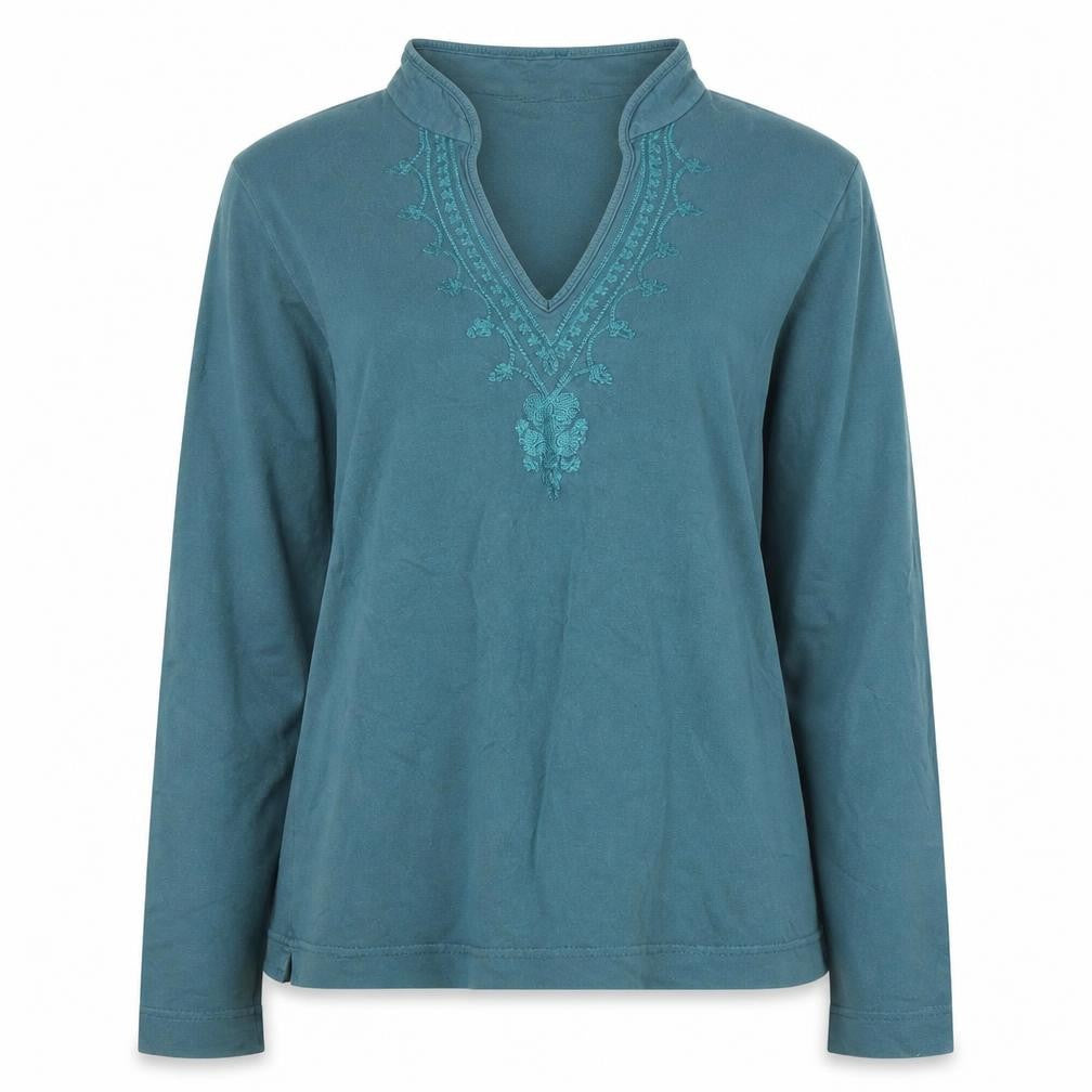 Womens UK Size 14 Hawkshead Green Pullover Jumper
